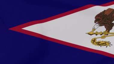 Amerikan samoa vatanseverliğinin bayrağı Ulusal özgürlük, kusursuz döngü