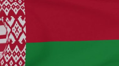 Belarus vatanseverliğinin bayrağı Ulusal özgürlük, kusursuz döngü