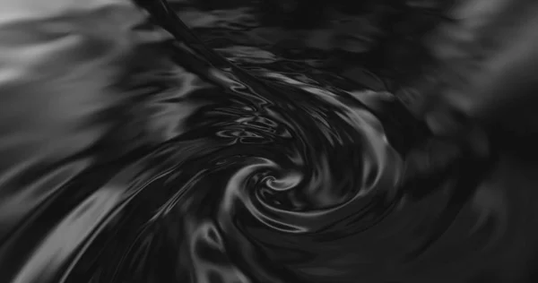 Rotation Black Abstract Oil Whirlpool Used Engine Oil Abstract Background — Stock Fotó