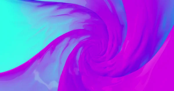 Rotation Blades Abstract Funnel Neon Colors Purple Blue Abstract Background — ストック写真