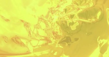 Altın tünelin derinliklerine doğru uçun. Kusursuz döngülerin arka plan animasyonu. Yüksek kalite 4k görüntü