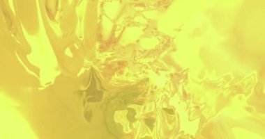 Altın tünelin derinliklerine doğru uçun. Kusursuz döngülerin arka plan animasyonu. Yüksek kalite 4k görüntü