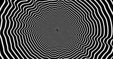 Hipnotik spiral dönüşlü soyut bir arka plan. Kusursuz döngünün animasyonu. Yüksek kalite 4k görüntü