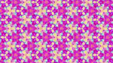 Psikedelik renkli gökkuşağı kaleydoskopu, soyut arkaplan animasyonunda bulanık hareket ve yeni eşsiz sanat tarzı kalitesi, VJ için neşeli ve havalı dinamik video. Yüksek kalite 4k görüntü