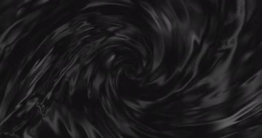 Dönüşümlü siyah soyut yağ girdabı ya da kullanılmış motor yağı, soyut arka plan animasyonu, kusursuz döngü. Yüksek kalite 4k görüntü