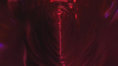 Kırmızı altın tünel, tünel uçuşu, bilim kurgu gırtlağı ya da bağırsakları ya da uzaylı ya da yırtıcı damarları. 3D, kusursuz döngü. Yüksek kalite 4k görüntü
