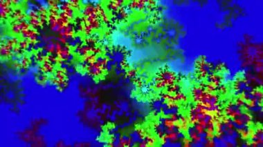 Psychedelic colorful fractal immersion, movement, abstract painting or background animation and new unique quality, stylish, joyful, cool, beautiful, dynamic video for VJ. High quality 4k footage