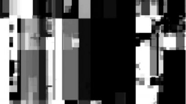 Arıza etkisi. TV paraziti. Ses arkaplan canlandırması.