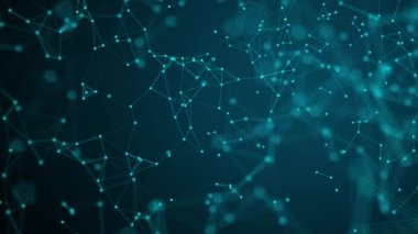 Pleksus çizgileri görüntü canlandırması.