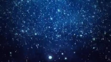 Güzel kar yağan animasyon arkaplanı.