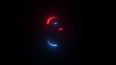 10 saniyeden 0 saniyeye kadar parlak geri sayım zamanlayıcısı.