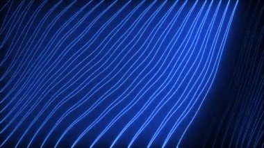 Parlak neon ışıklı çizgilerle renkli arkaplan canlandırması.