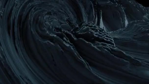 Abstract animation of a dark storm. — Stockvideo