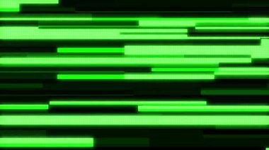 Abstract animation of green speed horizontal lines background.