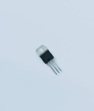  PCB gibi elektronik bileşenlerin üst görünümü