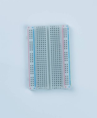  PCB gibi elektronik bileşenlerin üst görünümü