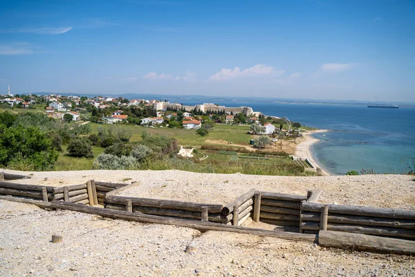 Çanakkale ve Çanakkale Savaşı 'nda kullanılan siperler.