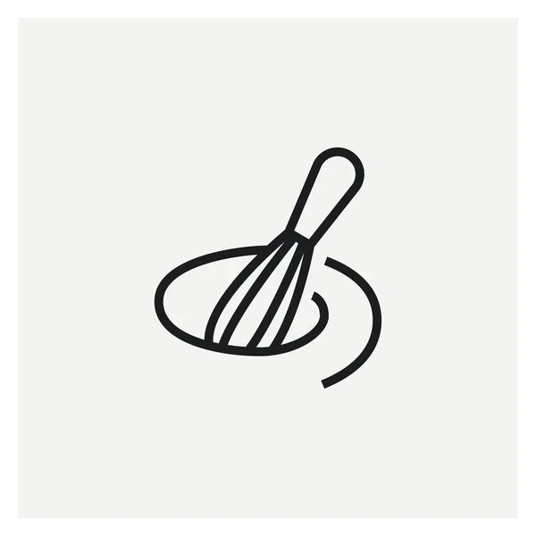 Manual Mixer Beater Icon Vector — Stock Vector