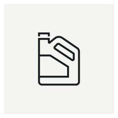  Motor yağı simgesi vektörü