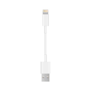  Şimşek USB Kablo Charger vektör çizimi