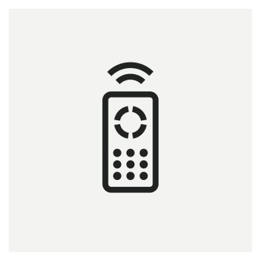  Uzaktan Denetim Kablosuz simge vektörü