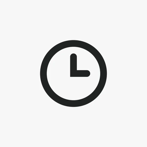 Time Watch Vektor Tecken Ikon — Stock vektor