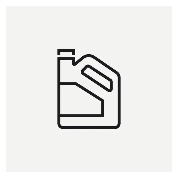 Ikona Znaku Oleju Silnikowego — Wektor stockowy