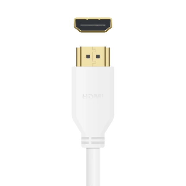 Hdmi Kabel Charger Vector Illustratie — Stockvector