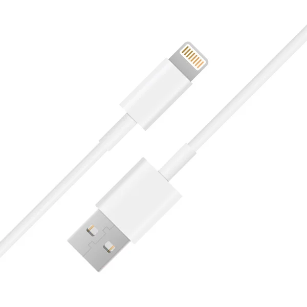 Tipe Usb Cable Gambar Vektor Charger - Stok Vektor