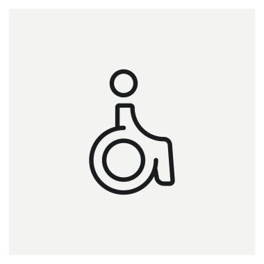  Etkin olmayan taşıma simgesi işareti vektörü