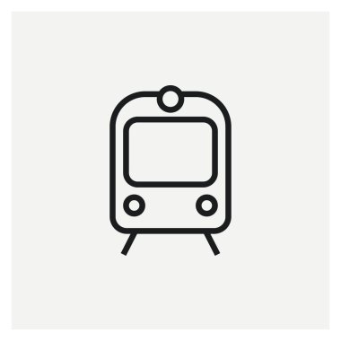  Metro Metro Metro Yeraltı simge vektörü