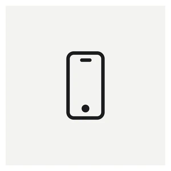 Teléfono Dispositivo Vector Signo Icono — Vector de stock