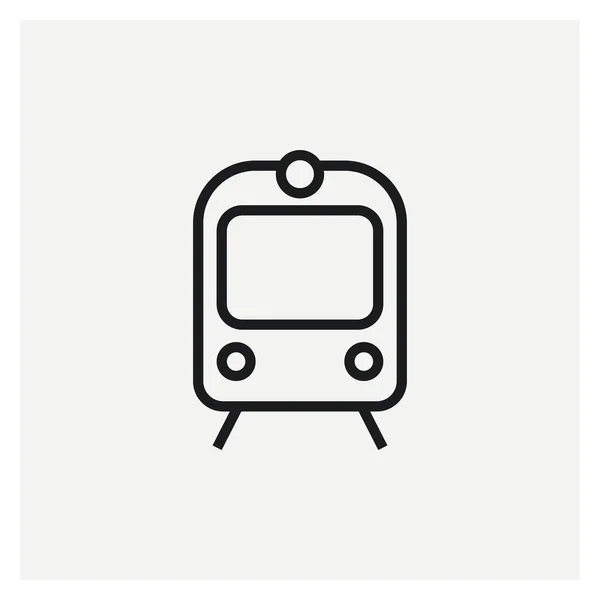 Subway Metro Underground Icon Vector — Stock Vector