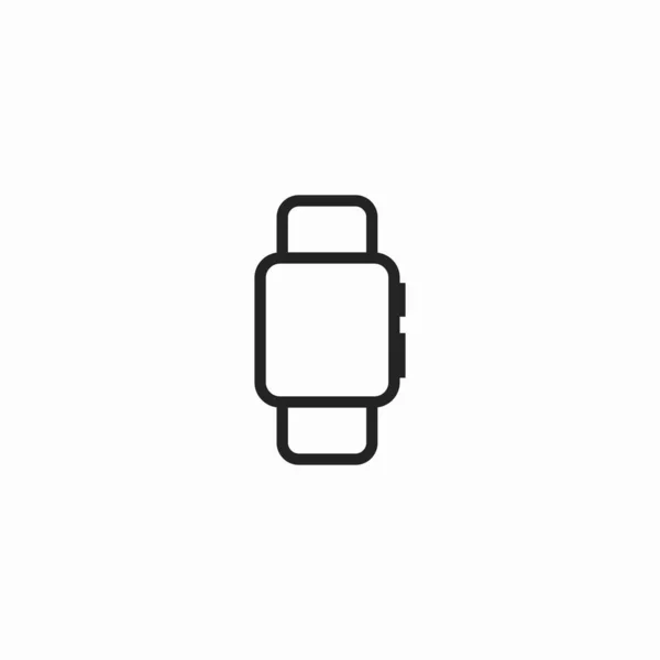 Orologio Intelligente Icona Gadget — Vettoriale Stock