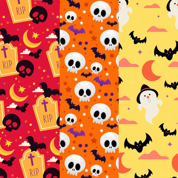 Kusursuz turuncu arkaplanlı Cadılar Bayramı