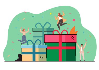 Ödüllü mutlu küçük müşteriler. İyi iş.