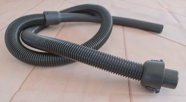 O focalizare selectivă a tubului ondulat pentru aspirator — Fotografie, imagine de stoc
