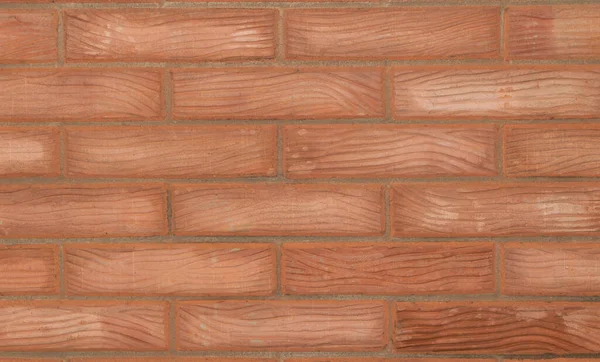 Red Brick wall textured background close up — Stock Photo, Image