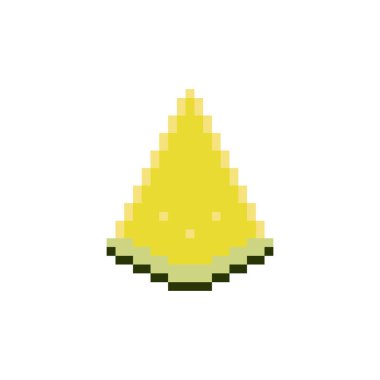 Karpuzlu pikseller. Beyaz arkaplanda vektör illüstrasyonu.