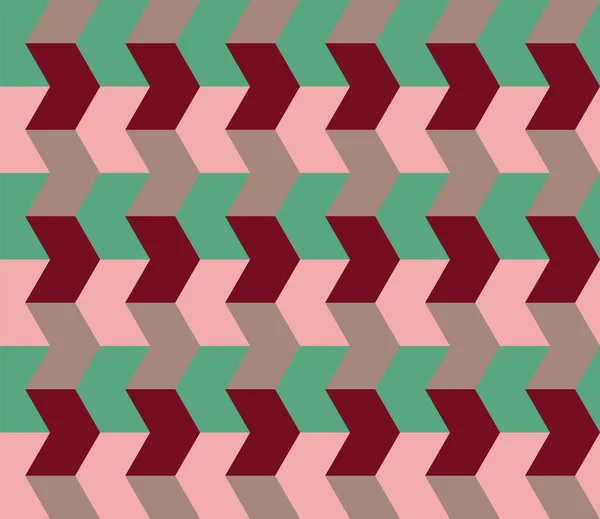 Modèle de tessellation de flèche géométrique — Image vectorielle