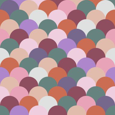 Balık pulu pürüzsüz desen