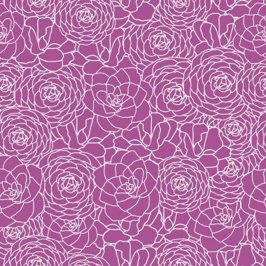 Kusursuz kamelya çiçeği deseni