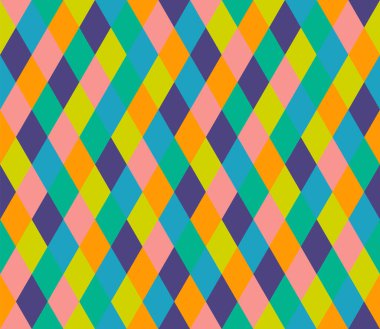 Vektörsüz elmas şekilli desen