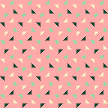 renkli üçgenler seamless modeli
