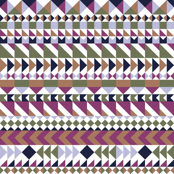 Afrikanska färgglada abstrakt sömlös mönster — Stock vektor