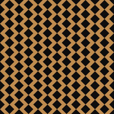 Soyut elmas ve zikzaklı şekil kusursuz desen