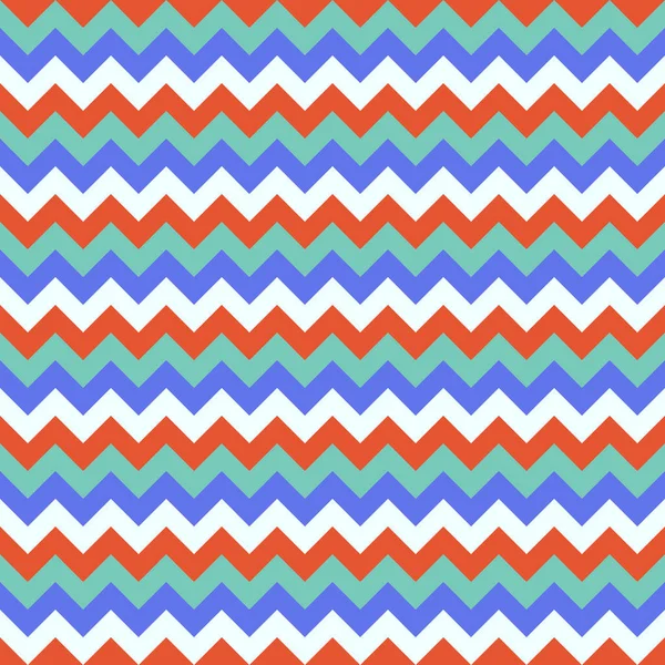 Zesty and fresh chevron abstract seamless pattern — Image vectorielle