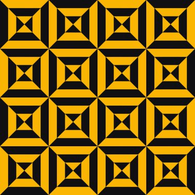 Kusursuz geometrik operasyon sanatı tarzı