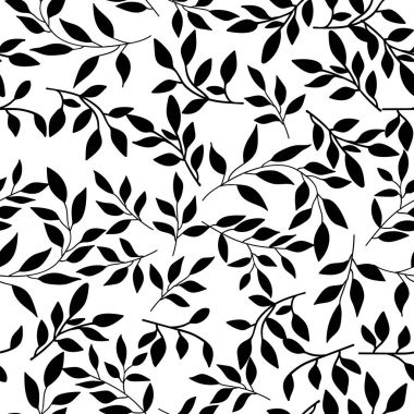 Siyah çizgi beyaz arka planda pürüzsüz bir iz bırakır. Vektör çizimi. Grafiksel tek renkli siyah beyaz tasarım.