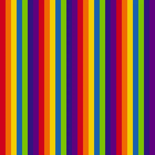 Rainbow Colored Vertical Stripes Seamless Pattern Perfect Textile Wallpaper Fabrics — Stock vektor